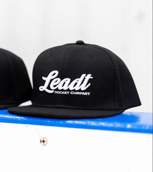 LEADT SCRIPT LOGO SNAPBACK